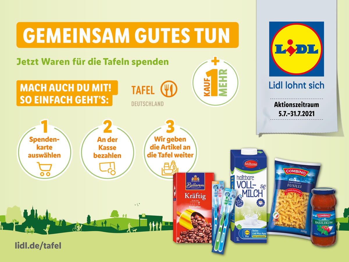 Gemeinsam Gutes Tun Lidl Startet Wieder Digitale Kauf 1 Mehr Aktion